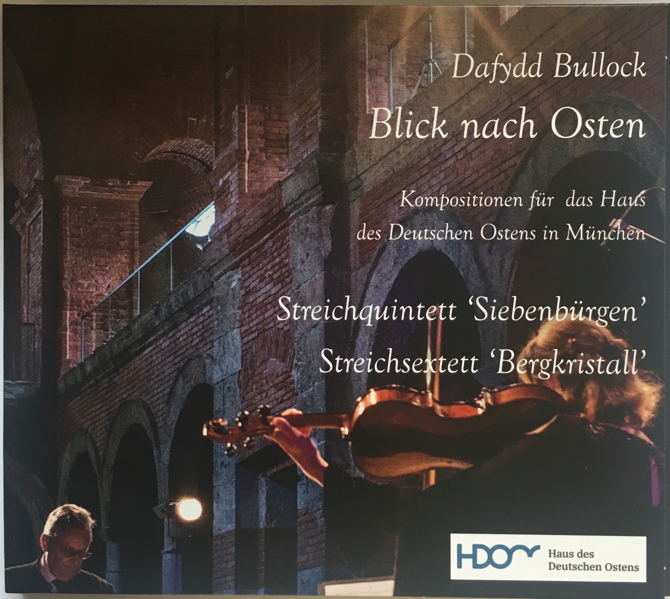 CD-Cover: Dafydd Bullock: Blick nach Osten