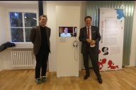 Stadtrat Dr. Florian Roth und Prof. Dr. Andreas Otto Weber