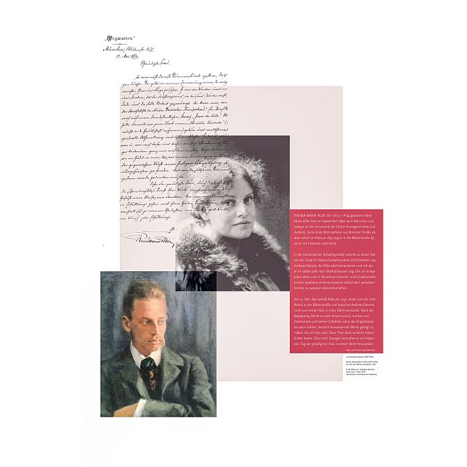 Text und Bilder zu Rilke in München